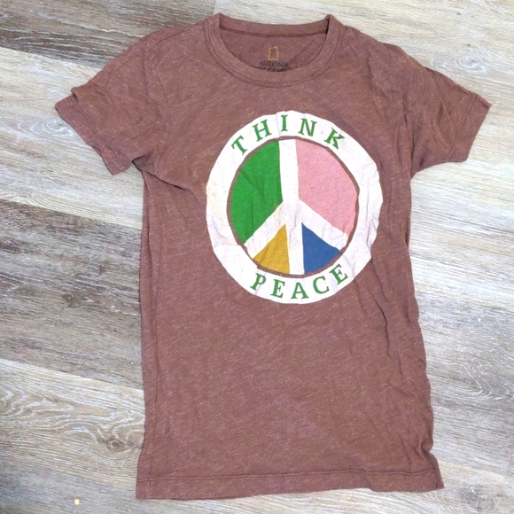 dELiA*s Tops - Brown peace tshirt
